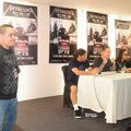 Gino Alache With Metallica on Death Magnetic Tour 2010