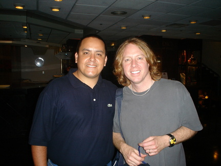 Gino Alache with Jeff Pilson / Dokken - Foreigner